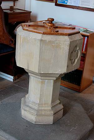 Sawrey St Peter - The Font